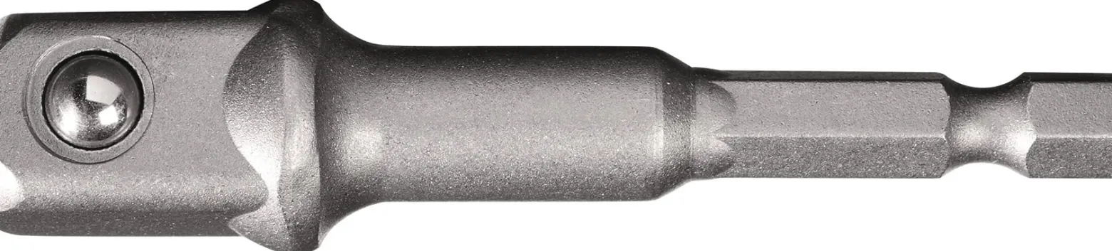 Adapter Antriebs-6-KT.1/4 Zoll Abtriebs-4-KT.1/2 Zoll L.72mm TECWERK
