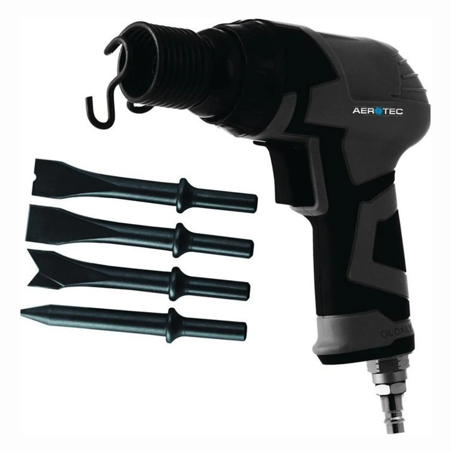 AEROTEC Druckluftmeißelhammer CSP 150 Set 4500 min-1 - 201502009