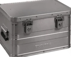 Aluminiumbox L430xB330xH275mm 29l m.Klappverschluss u.Zylinderschl.TECWERK