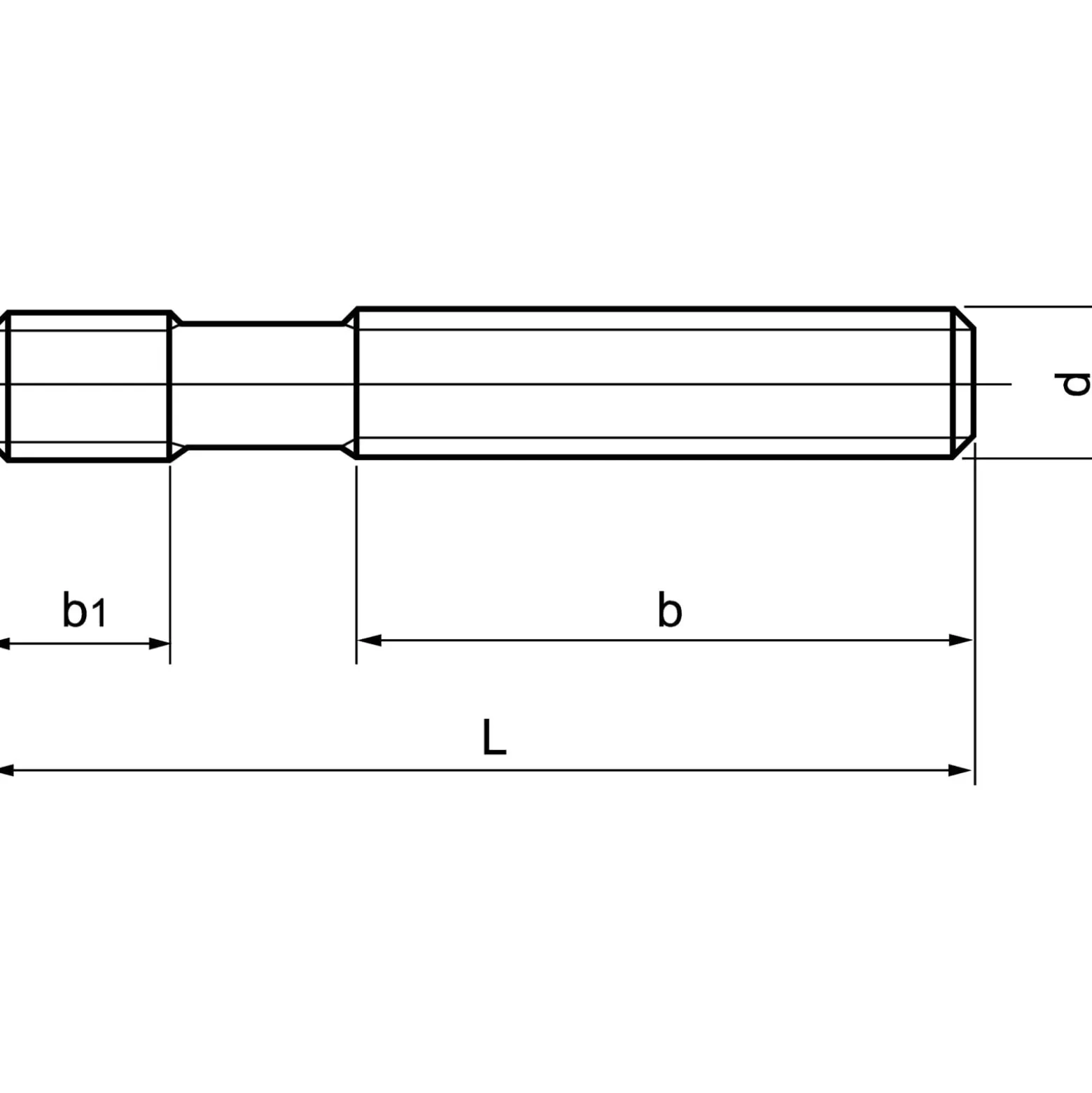AMF Stiftschraube DIN 6379 M6 x 40 mm - 86546