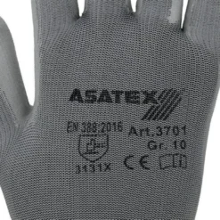 ASATEX Handschuhe grau Gr. 8 - 3701/8