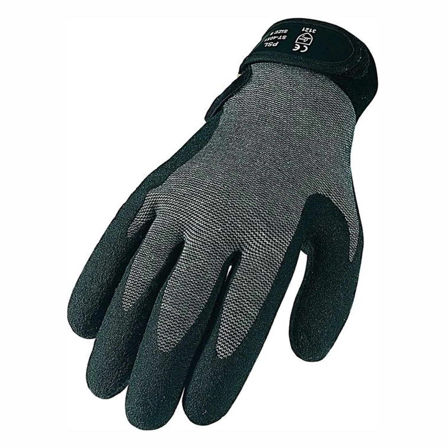 ASATEX Handschuhe grau Klettverschluss Gr. 8 - 3790/8