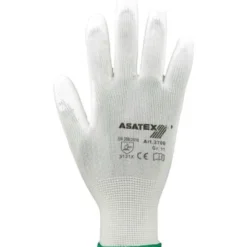 ASATEX Handschuhe weiß Gr. 10 - 3700/10/70