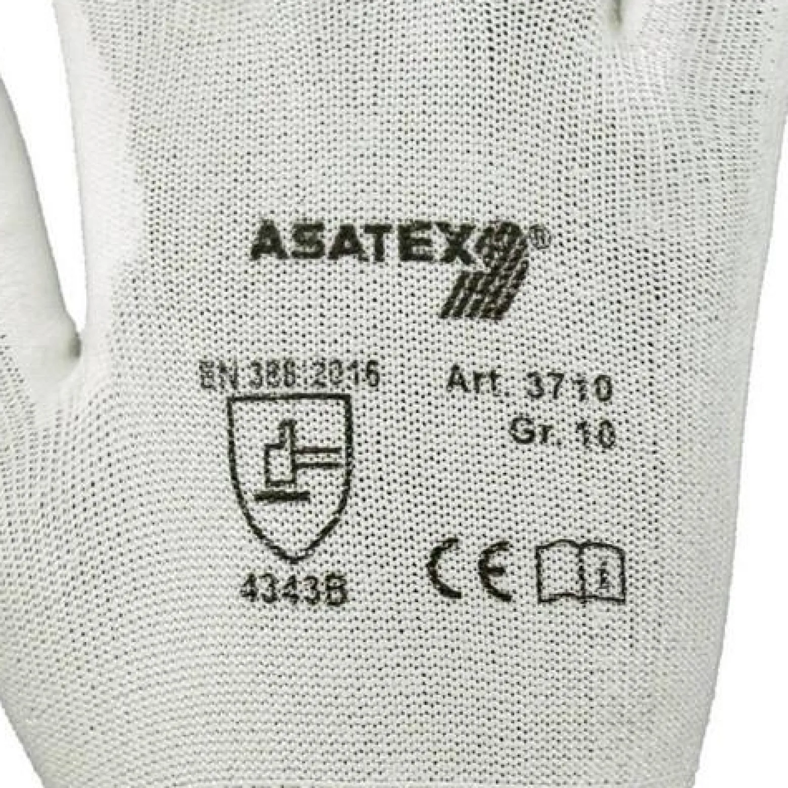 ASATEX Schnittschutzhandschuhe weiß Schnittschutzlevel 3 Gr. 9 - 3710/9