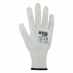 ASATEX Schnittschutzhandschuhe weiß Schnittschutzlevel 3 Gr. 9 - 3710/9