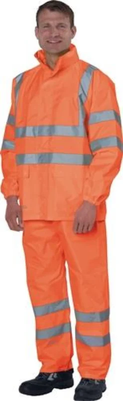ASATEX Warnschutz-Regenjacke PREVENT orange Größe M - RJO/M
