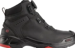 BAAK Sicherheitsstiefel Braxton Größe 46 schwarz / rot - 6642-46