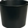 Baueimer GRIPLINE D 12l schwarz Ku.