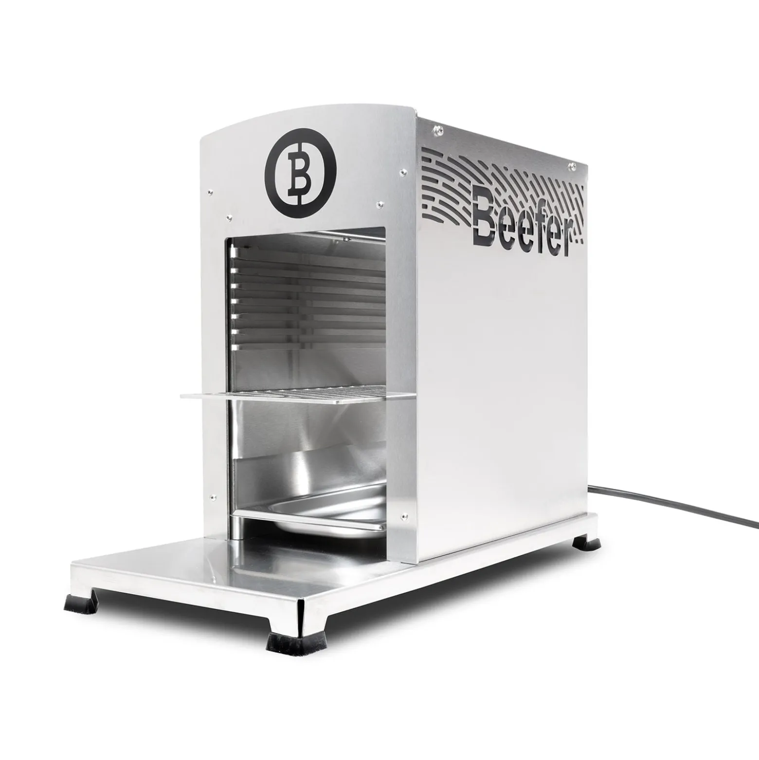 BEEFER E-BEEFER Pro 800°C Oberhitzegrill mit Kochbuch "Der BEEFER 2" im Set - 1400001-Set2