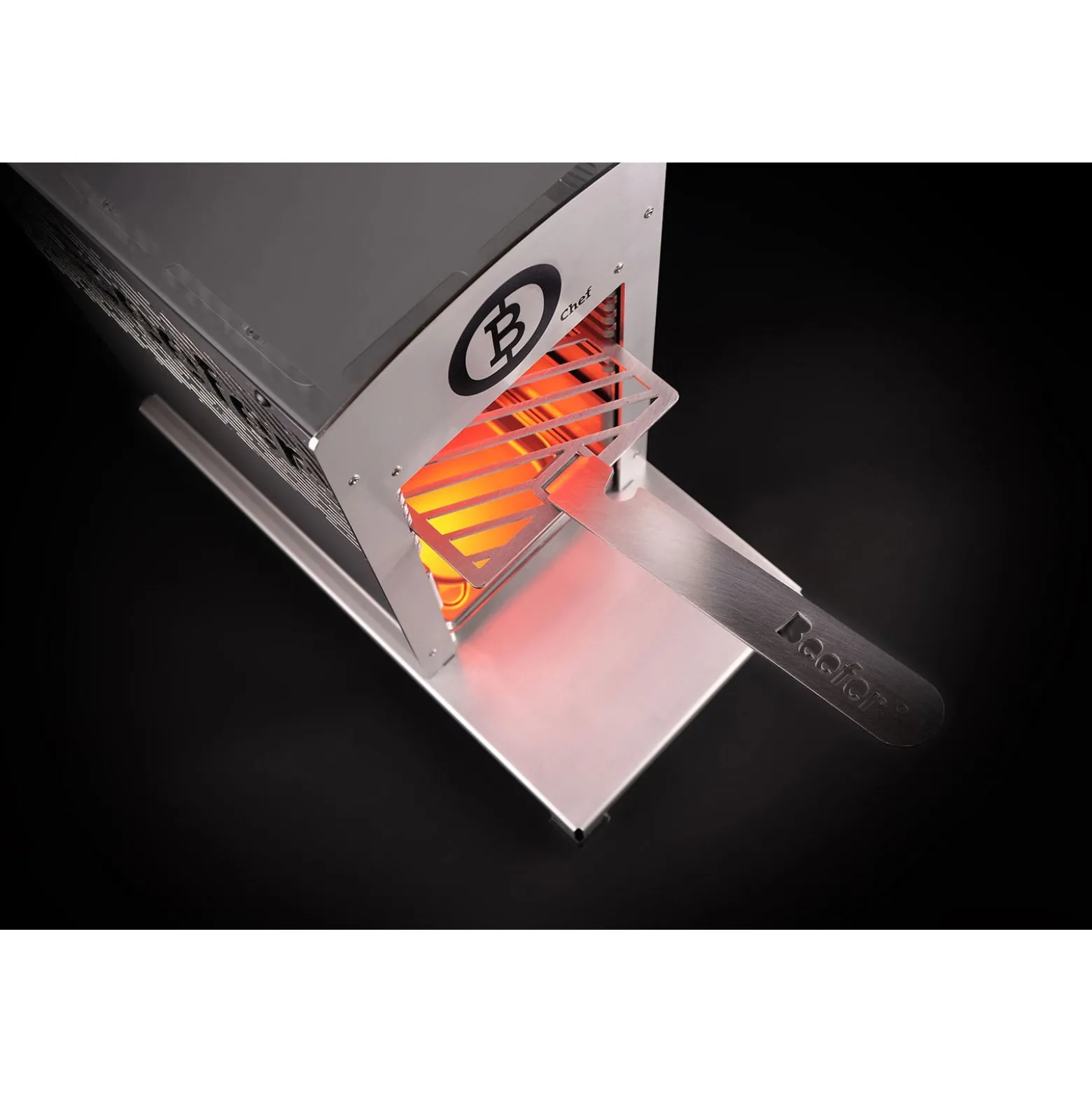 BEEFER One CHEF DE/AT 50 mbar Propan 800°C Oberhitzegrill mit Thermobecher & Thermobehälter im Set - 1110025-Set1