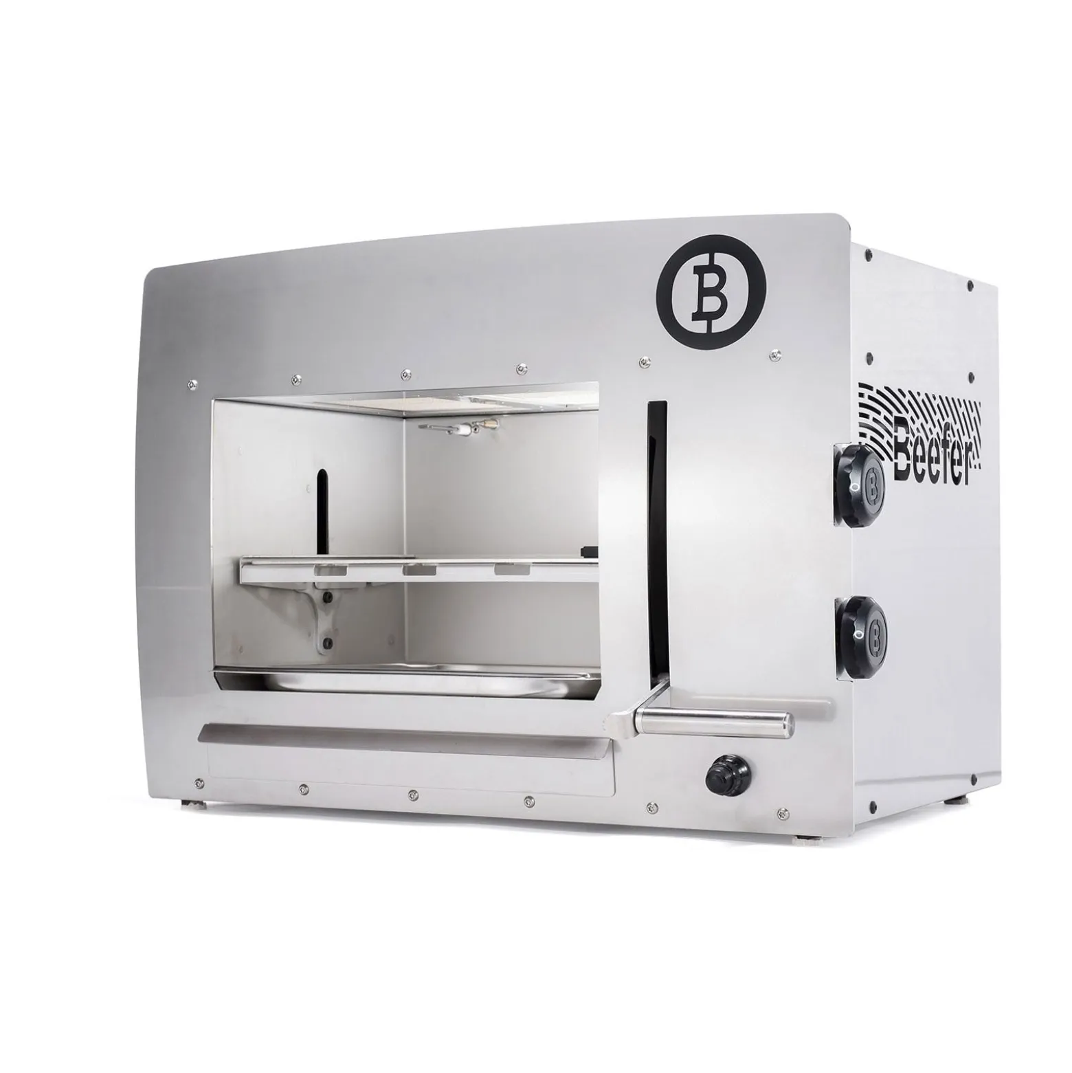 BEEFER XL-Chef DE/AT 20 NGH Erdgas 800°C Oberhitzegrill mit Kochbuch "Der BEEFER 2" im Set - 1210002-Set2