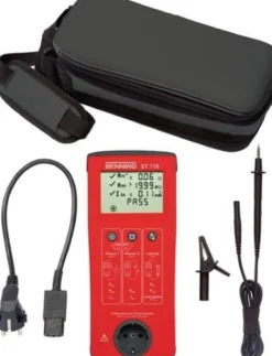 BENNING Gerätetester ST 710 2500 Prüflinge/mit Prüfgerät/Prüfleitung L270xB115xH55mm - 50308