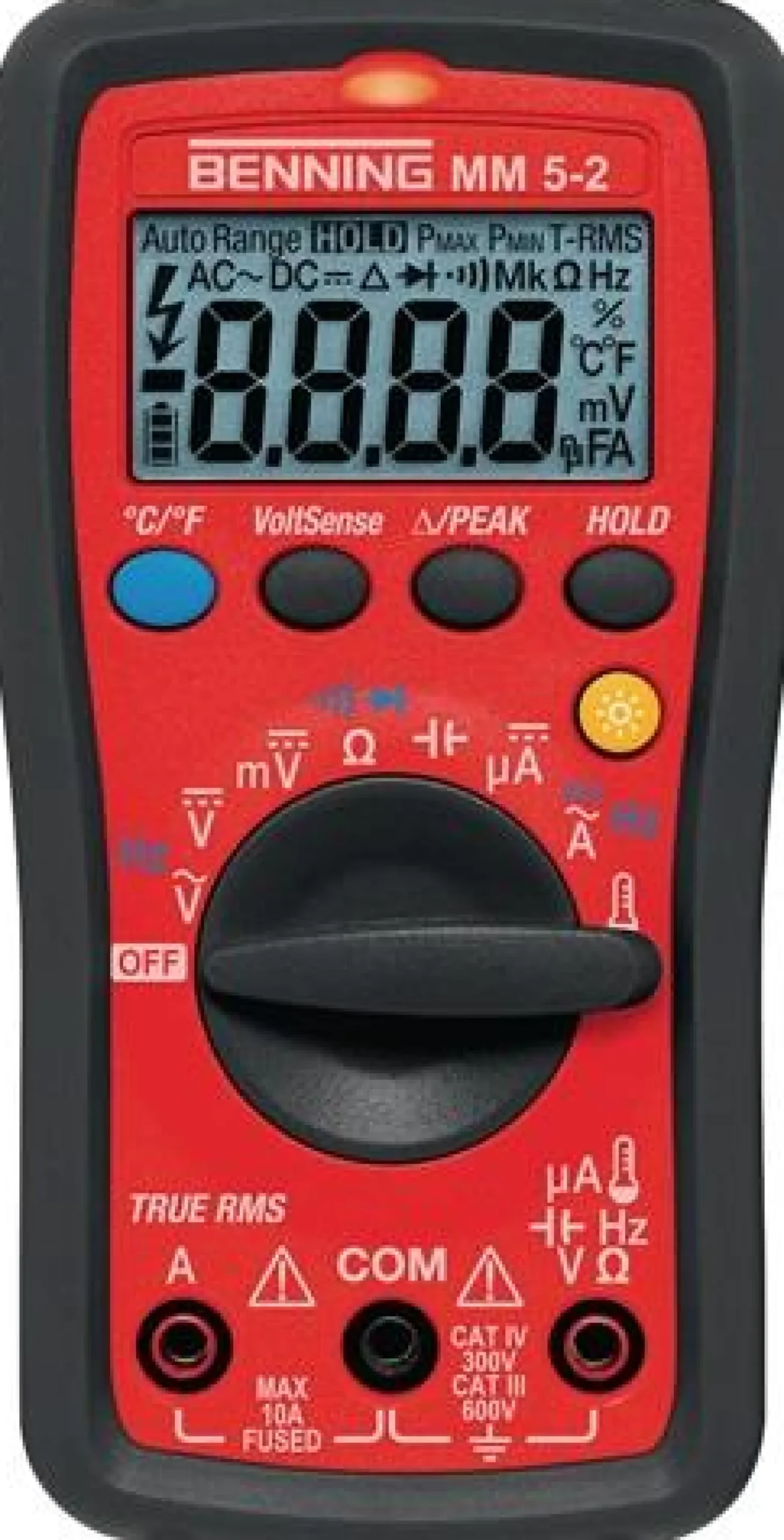 BENNING Multimeter MM 5-2 0,1 mV-600 V AC/DC - 44071