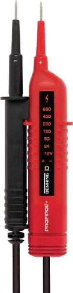 BENNING Spannungs-/Durchgangsprüfer PROFIPOL®+ 12-690 V AC/DC - 20023
