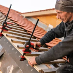 Bessey Einhandzwinge mit drehbarem Griff M - EZ360M-15