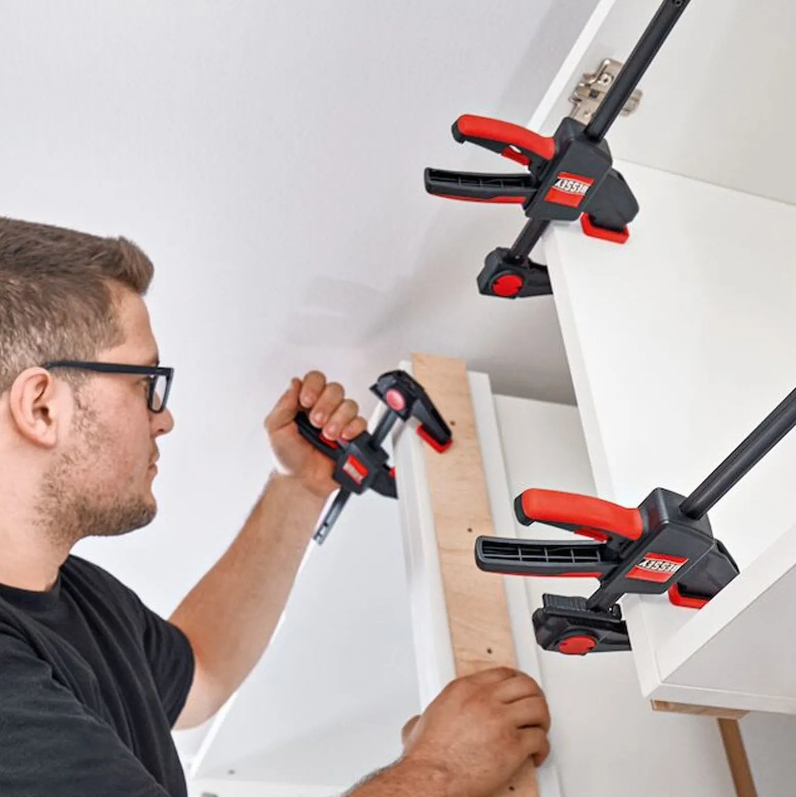Bessey 2x Einhand-Tischzwinge EZR 150/60 - EZR15SET