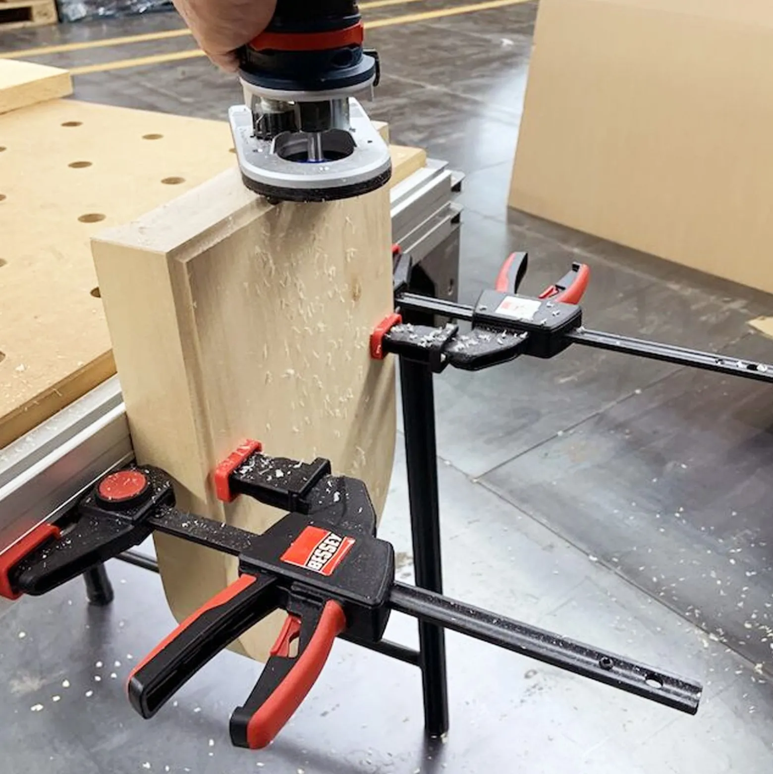 Bessey 2x Einhand-Tischzwinge EZR 150/60 - EZR15SET