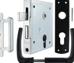 BEVER Universal-Kastenschloss DIN L/R PZ hebende F 60mm - 89PK