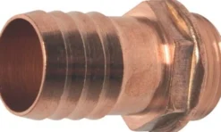 bevo MEGA Schlauchtülle Messing Schlauchgröße 19 mm AG 6kant - 411818