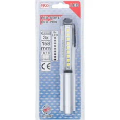 BGS Aluminium-LED-Stift mit 9 LEDs - 8493
