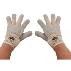 BGS Arbeitshandschuhe Leder gefüttert Größe 10,5 - 9957