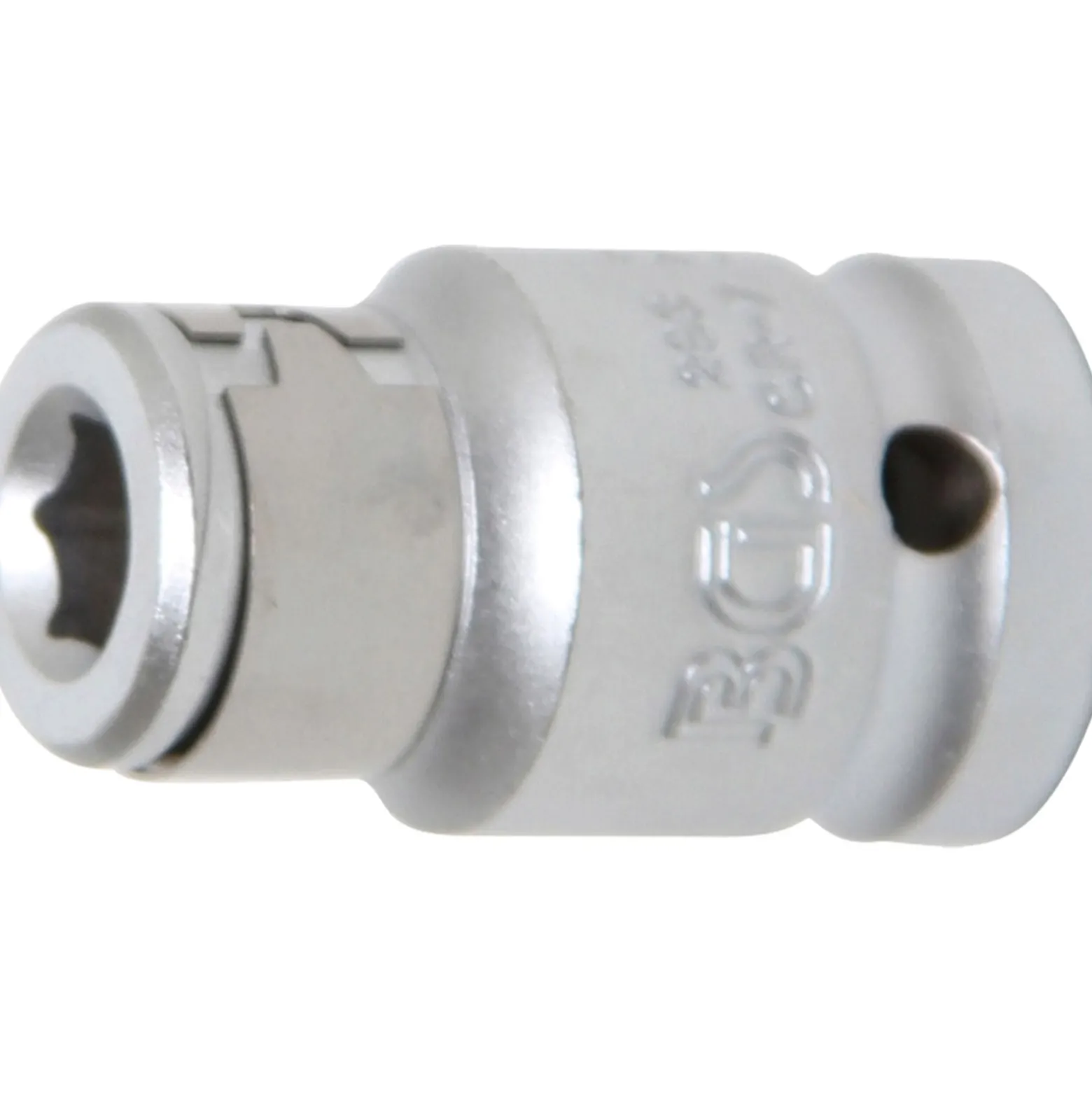 BGS Bit-Adapter mit Haltekugel Innenvierkant 12,5 mm (1/2") Innensechskant 8 mm (5/16") - 293
