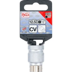 BGS Bit-Adapter mit Haltekugel Innenvierkant 12,5 mm (1/2") Innensechskant 10 mm (3/8") - 290