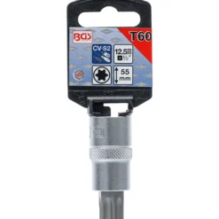 BGS Bit-Einsatz Antrieb Innenvierkant 12,5 mm (1/2") T-Profil (für Torx) T60 - 4378