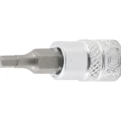 BGS Bit-Einsatz Antrieb Innenvierkant 6,3 mm (1/4") Innensechskant 1/8" - 2741