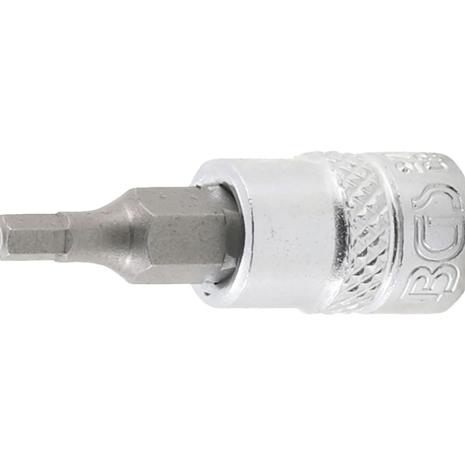 BGS Bit-Einsatz Antrieb Innenvierkant 6,3 mm (1/4") Innensechskant 1/8" - 2741