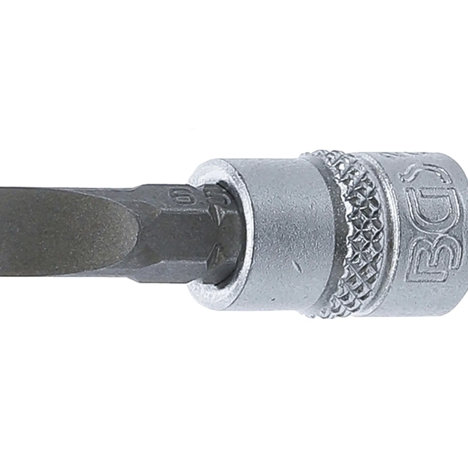BGS Bit-Einsatz Antrieb Innenvierkant 6,3 mm (1/4") Schlitz 6,5 mm - 2495