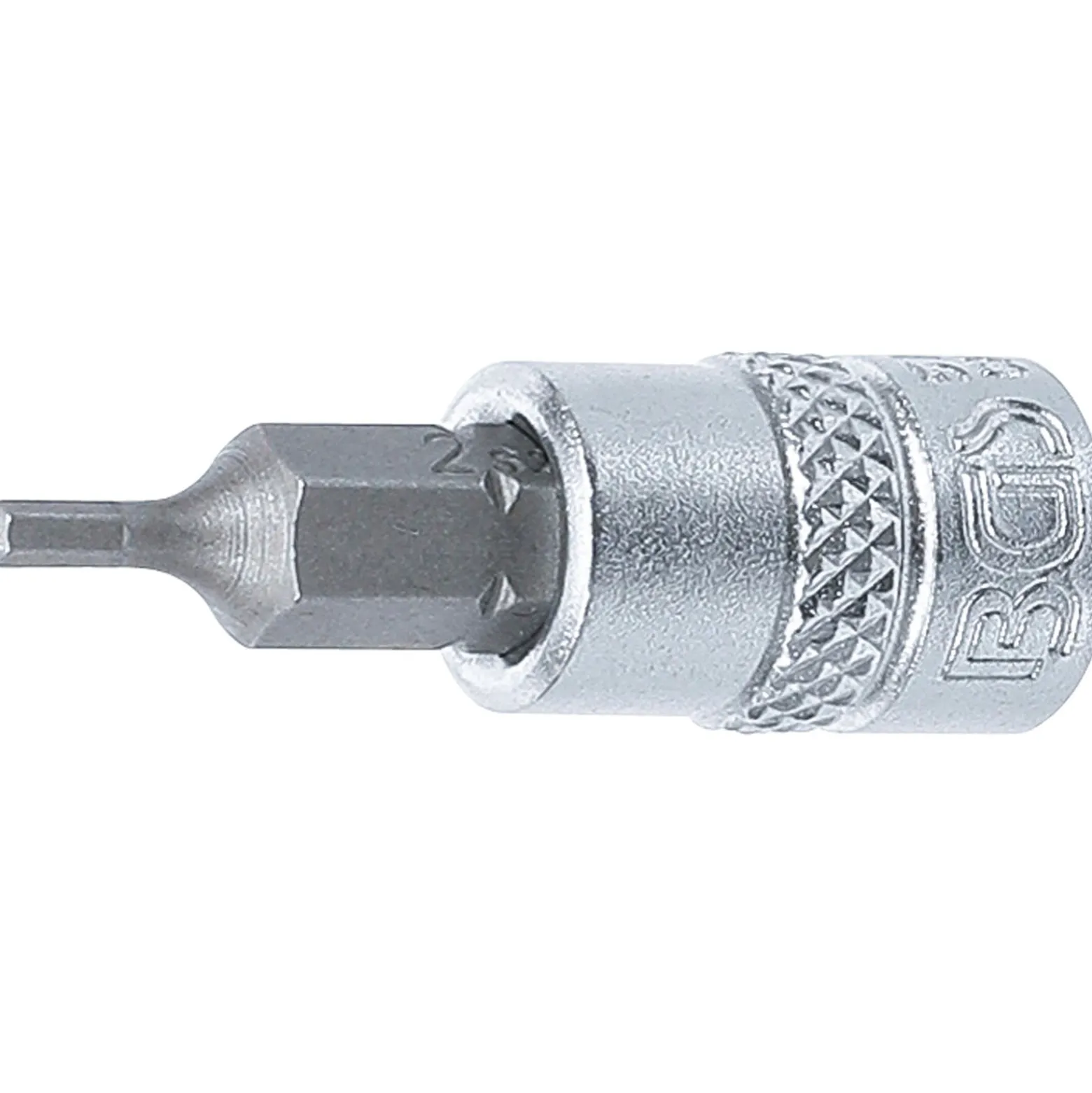 BGS Bit-Einsatz Antrieb Innenvierkant 6,3 mm (1/4") Innensechskant 2 mm - 5153