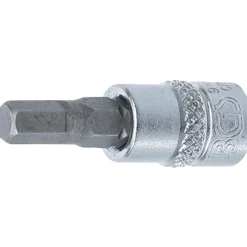BGS Bit-Einsatz Antrieb Innenvierkant 6,3 mm (1/4") Innensechskant 5,5 mm - 9466