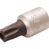 BGS Bit-Einsatz Antrieb Innenvierkant 6,3 mm (1/4") TS-Profil (für Torx Plus) mit Bohrung TS40 - 2355-TS40