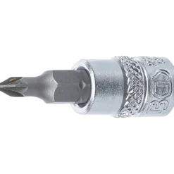 BGS Bit-Einsatz Antrieb Innenvierkant 6,3 mm (1/4") Kreuzschlitz PZ0 - 2505