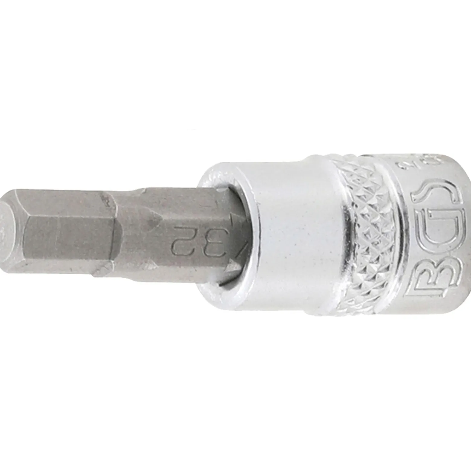 BGS Bit-Einsatz Antrieb Innenvierkant 6,3 mm (1/4") Innensechskant 7/32" - 2744