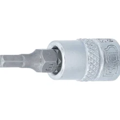 BGS Bit-Einsatz Antrieb Innenvierkant 6,3 mm (1/4") Innensechskant 3,5 mm - 5155