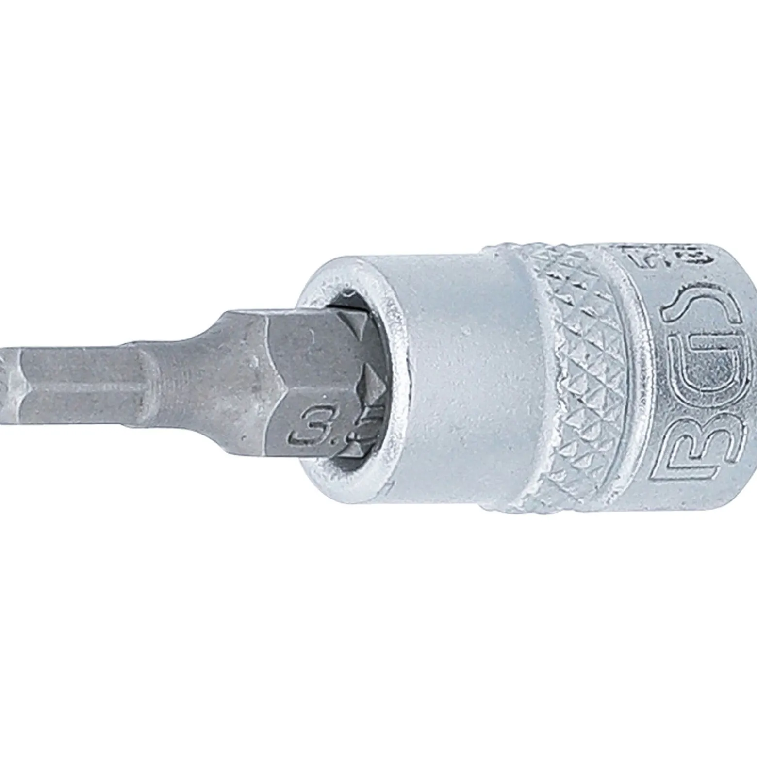 BGS Bit-Einsatz Antrieb Innenvierkant 6,3 mm (1/4") Innensechskant 3,5 mm - 5155