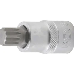 BGS Bit-Einsatz Antrieb Innenvierkant 12,5 mm (1/2") Innenvielzahn (für XZN) M14 - 4344