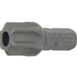 BGS Bit Länge 30 mm Antrieb Außensechskant 8 mm (5/16") T-Profil (für Torx) mit Bohrung T60 - 4460