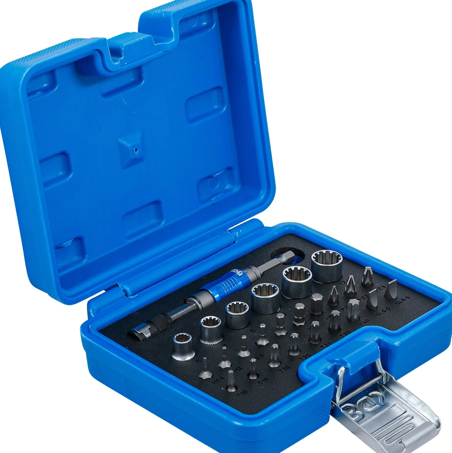 BGS Bit- und Steckschlüssel-Satz | Antrieb Außensechskant 6,3 mm (1/4") | 2-IN-1 | 26-tlg. - 4812