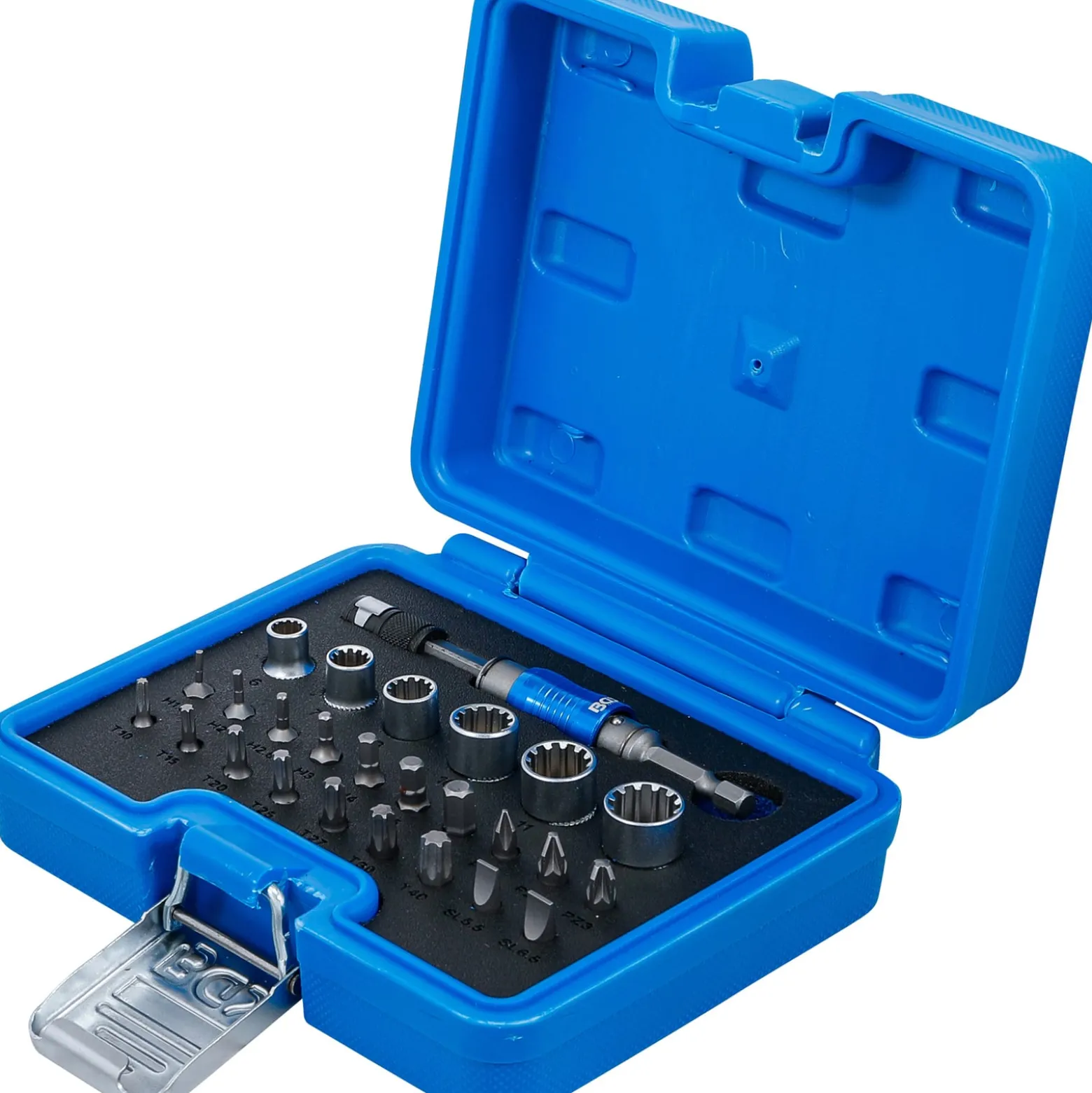 BGS Bit- und Steckschlüssel-Satz | Antrieb Außensechskant 6,3 mm (1/4") | 2-IN-1 | 26-tlg. - 4812