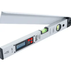 BGS Digitaler LCD-Winkelmesser mit Wasserwaage 450 mm - 50440