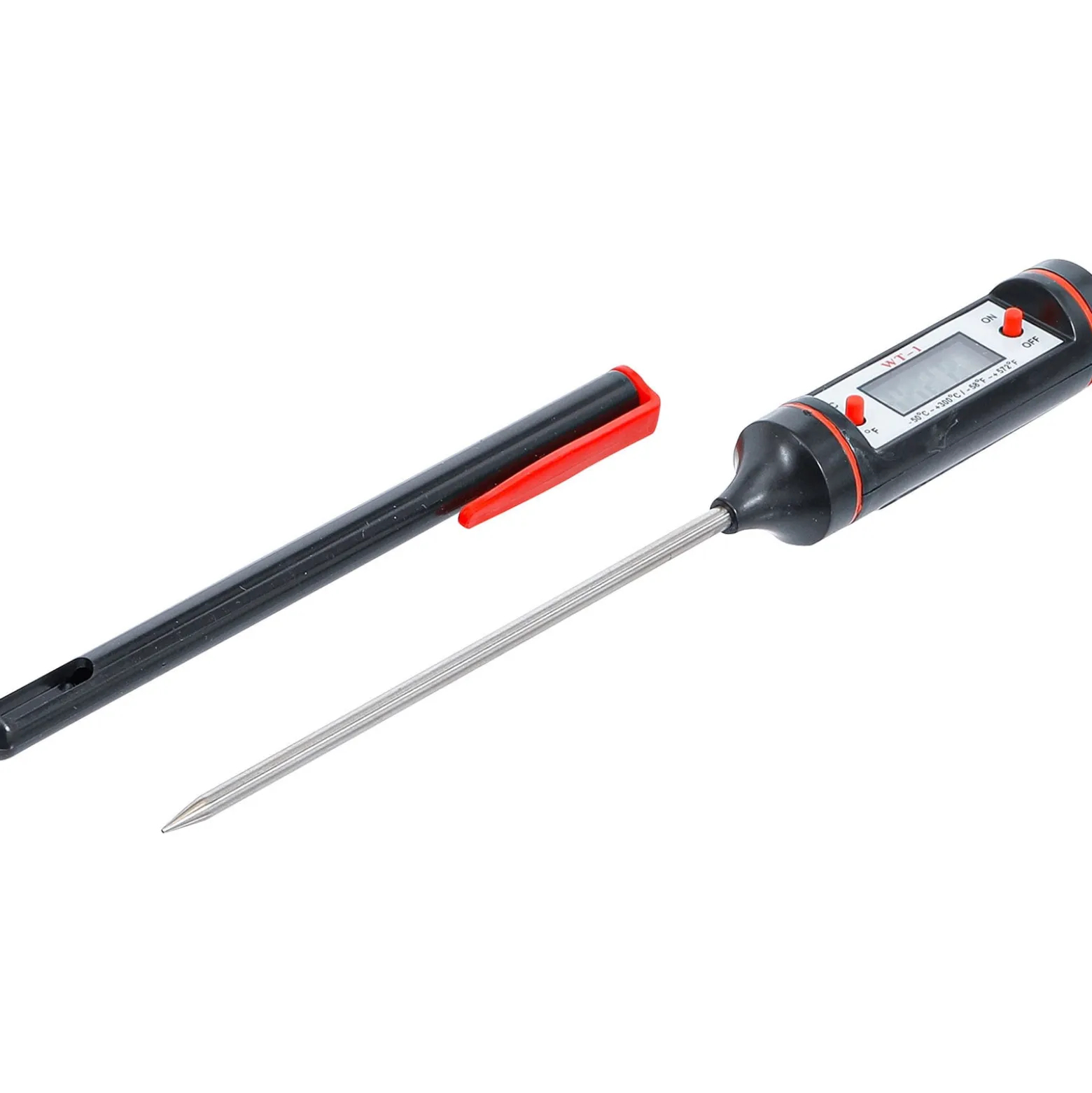 BGS Digital-Thermometer mit Edelstahl-Messsonde - 8714