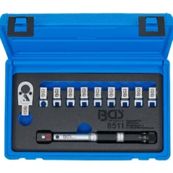 BGS Drehmoment-Speichenschlüssel austauschbare Köpfe 3 - 15 Nm - 8511