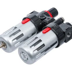 BGS Druckluft-Filter / Öler-Einheit mit Druckregler - 8603
