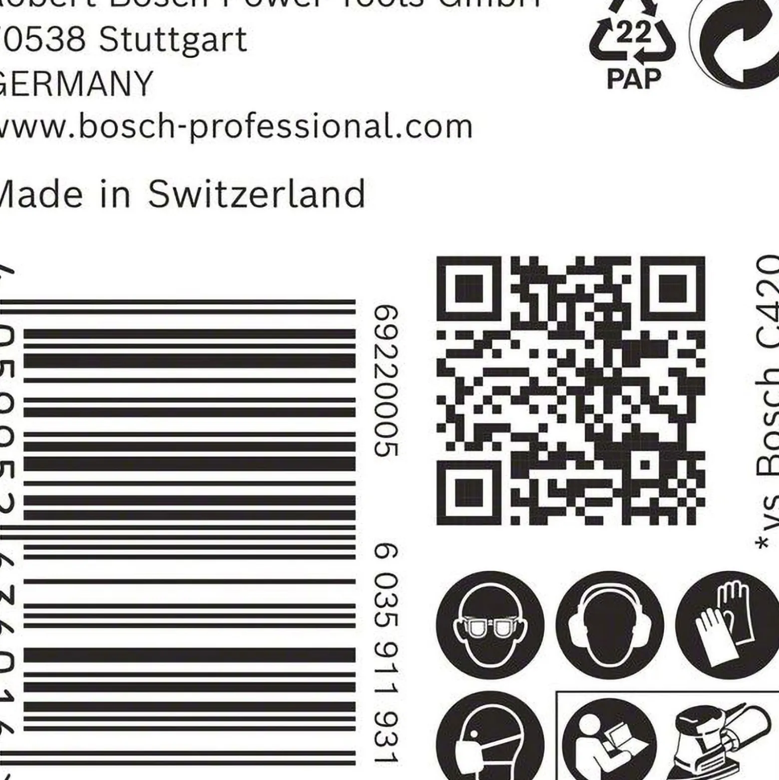 BGS Druckuhr für Art. 8008 - 8008-1