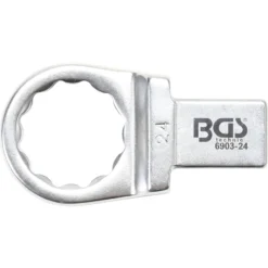 BGS Einsteck-Ringschlüssel 24 mm Aufnahme 14 x 18 - 6903-24