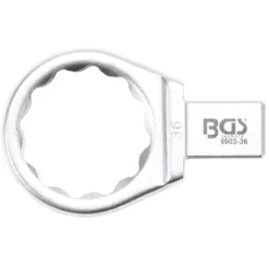 BGS Einsteck-Ringschlüssel 36 mm Aufnahme 14 x 18 - 6903-36