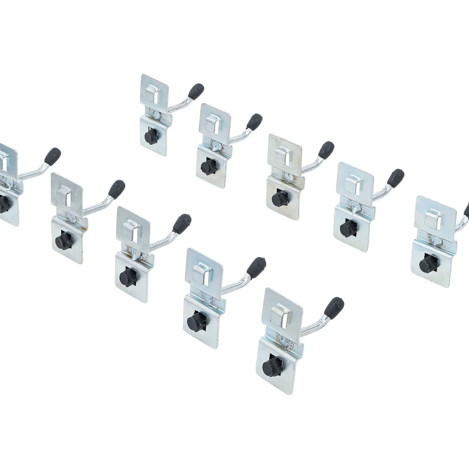 BGS Einzelhaken-Satz 40 mm für Schrankwand-System 10tlg. - 80196